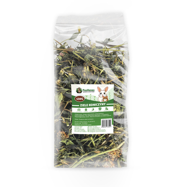 ProHerbs Ziele koniczyny 130g - moczowy, trawienie i krążenie w równowadze!