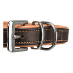 Trixie Obroża Active Comfort, M: 37-44 cm/25 mm, brązowa/jasnobrązowa