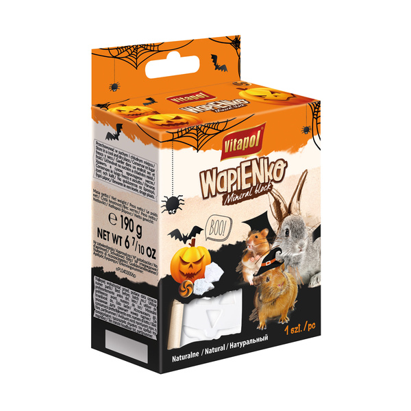 Vitapol Kostka mineralna Hallowen dla gryzoni i królika, 100 g