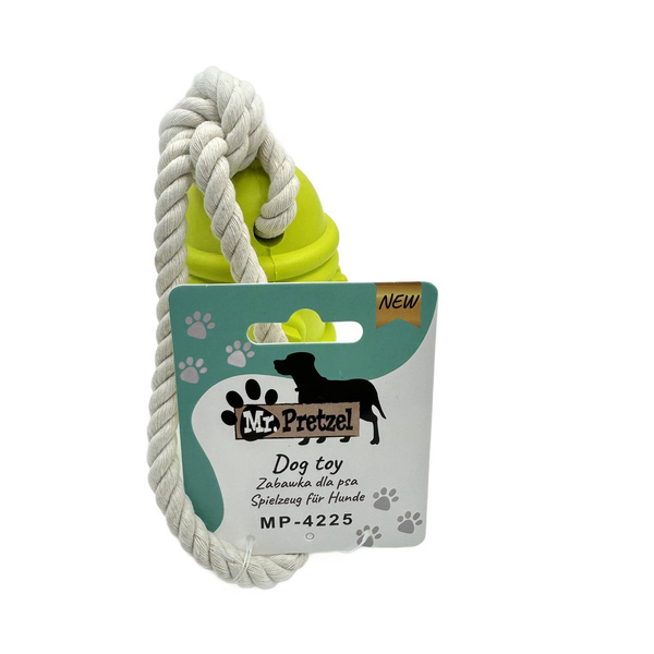 Mr. Pretzel Gryzak gumowy na sznurku dla psa Hydrant 12 cm