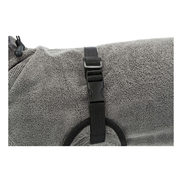 Trixie Szlafrok dla psa szary tkanina frotte S 40cm