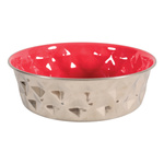 Zolux Miska dla psa Inox DIAMOND 2,6 l kol. czerwony