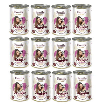 Family First INDYK z pietruszką dla Psa 12 x 400g