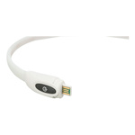 Trixie Obroża święcąca USB, dla psa, wielokolorowa, silikon, XS-XL: 65 cm/16 mm