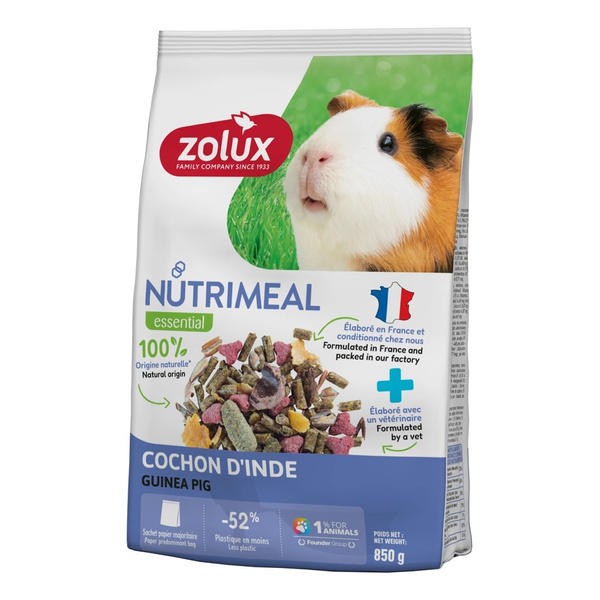 ZOLUX Karma mieszanka dla kawii domowej (świnki morskiej) NUTRIMEAL 4 850g