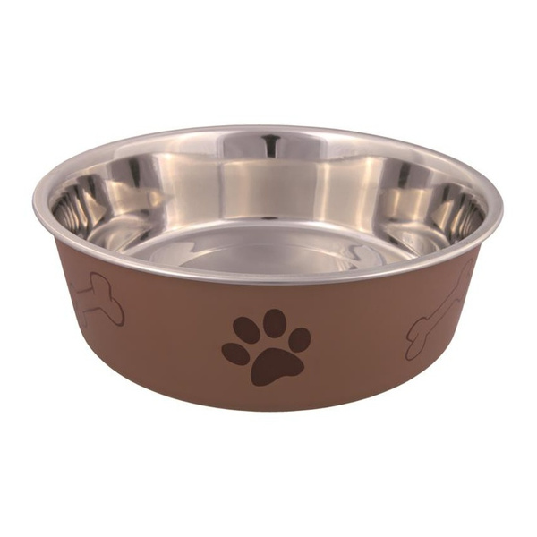 Trixie MISKA METALOWA Z PLASTIKOWĄ POWŁOKĄ, 2.0 l/o 23 cm