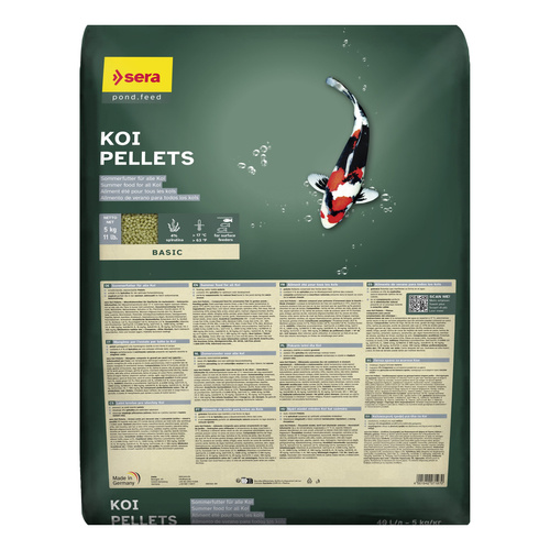 Sera Koi Pellets 5 kg granulat - pokarm energetyczny