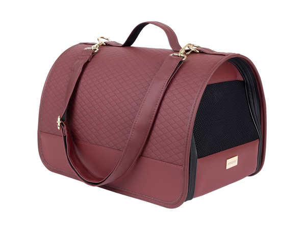 amiplay Transporter New York L 45x29x28cm Bordowy