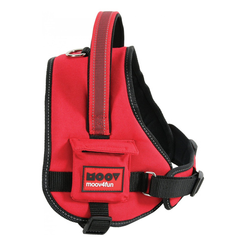 Zolux Szelki dla psa regulowane MOOV COMFORT XL kol. czerwony