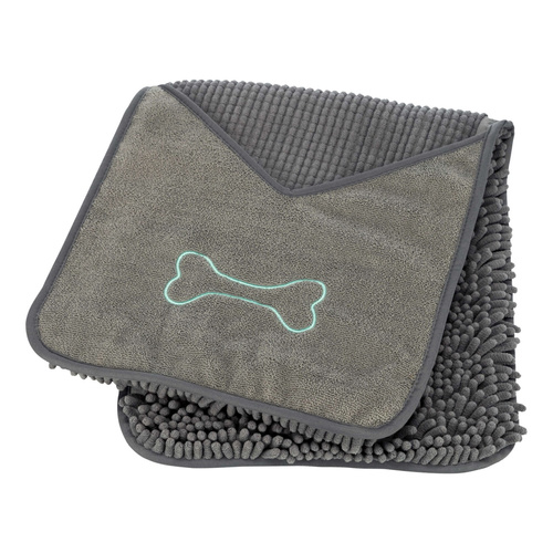 Trixie Ręcznik mikrofibra z kieszeniami na dłonie dla psa kota 78x32cm