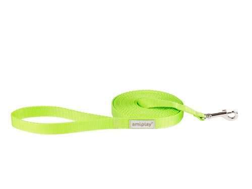 amiplay Smycz treningowa Samba L 5m Zielony