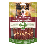 SMART BONES Przysmak dla psa mięsne pałeczki o smaku kurczaka Mini 9 szt.