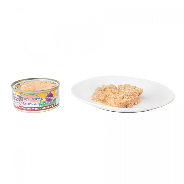 Renske Cat fresh meat chicken with turkey - kurczak z indykiem, pełnoporcjowa, mus (70g)