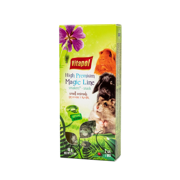 Vitapol SMAKERS DLA GRYZONI I KRÓLIKA Z OGÓRKIEM MAGIC LINE