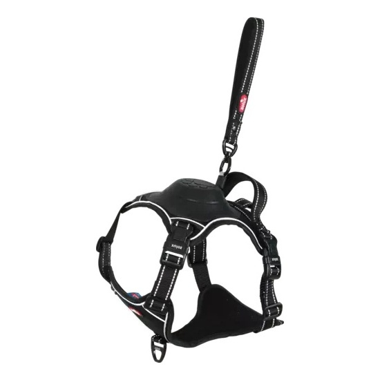 ZOLUX Szelki dla psa ze smyczą automatyczną Easyride S czarne