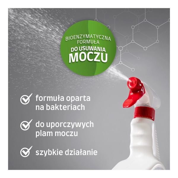 NATURES MIRACLE Płyn do usuwania plam i zapachu moczu pies URINE 946ml