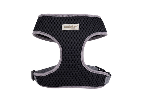 amiplay Szelki Scout Sonic S max28x33-48cm Czarny