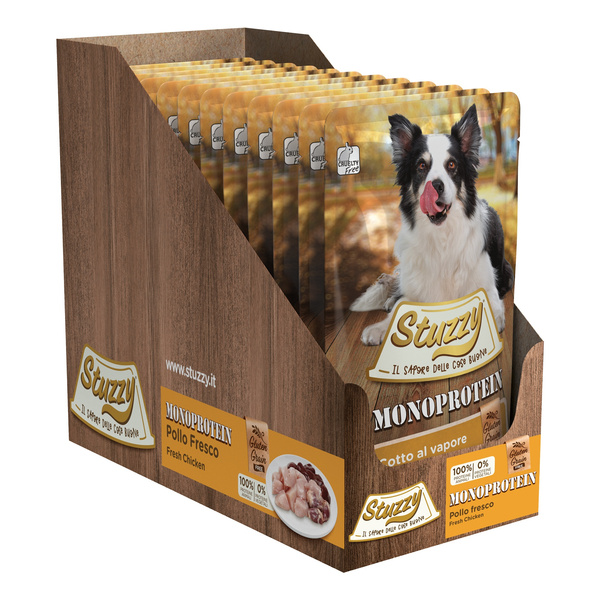 Stuzzy Monoprotein karma mokra dla psa świeży kurczak pasztet 150 g
