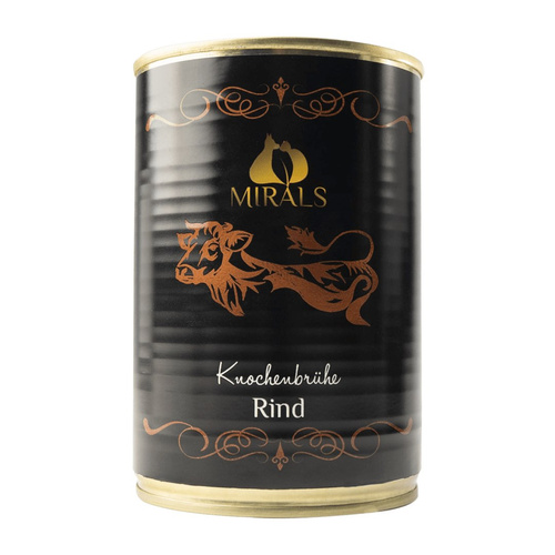 MIRALS Knochenbrühe Rind - bulion kolagenowy z kości wołowych (400ml)