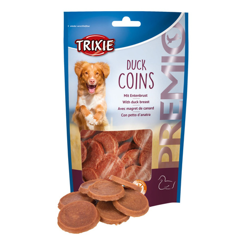 Trixie Premio Krążki z KACZKI przysmak dla Psa 80g