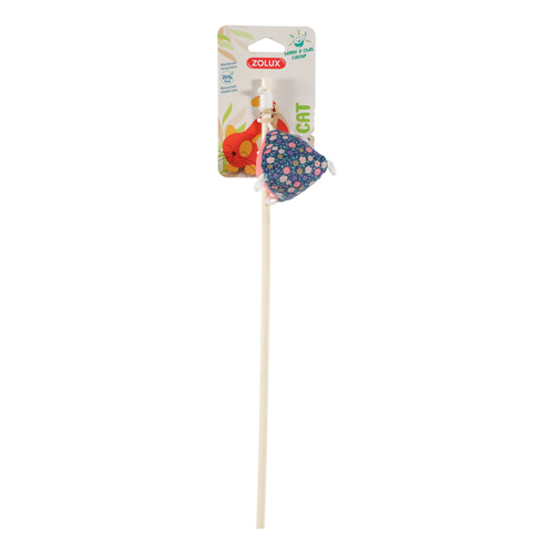 ZOLUX Zabawka dla kota wędka piramidka, kwiaty ETHICAT 40 cm