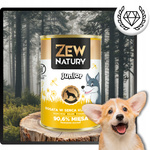 Mokra Karma Dla Szczeniat Bogata w Serca Kurczaka 400g Zew Natury