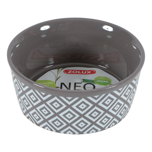 Zolux Miska ceramiczna dla gryzonia NEO 250 ml kol. szary