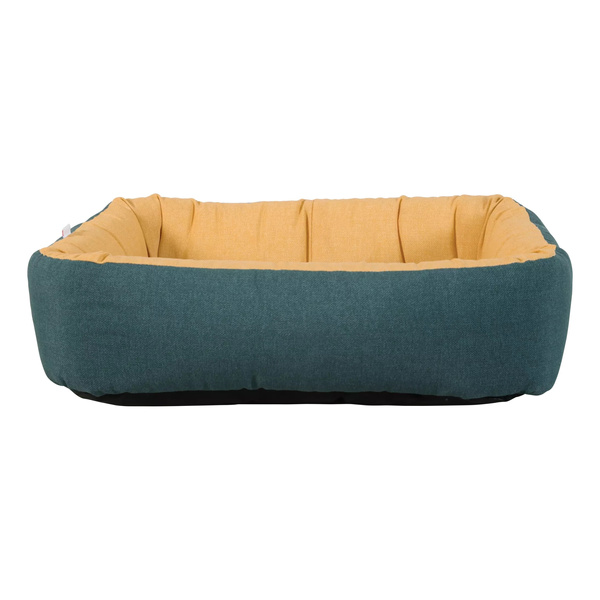Zolux Legowisko prostokątne dla psa ONE SPRINGBOK 65 cm zielony/żółty