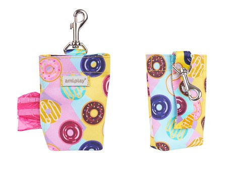amiplay Torebka na worki na odchody BeHappy Donut