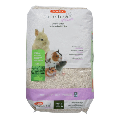 ZOLUX Ściółka dla królika i gryzoni Chambiose Nature 100 l