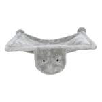 Trixie Leżanka/hamak dla kota do montażu na ścianie szary 42x41cm