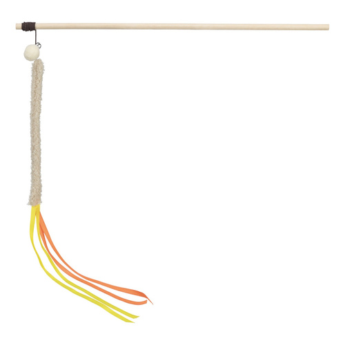 Trixie Wędka, dla kota, plastik/plusz/drewno, 40 cm