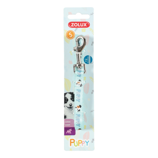 Zolux Smycz dla szczeniąt Puppy MASCOTTE 13 mm/1,20 m kol. niebieski