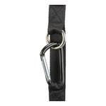 Trixie Pasek z karabińczykami, do pasa bezpieczeństwa, czarna, XS-S: 30 cm/25 mm