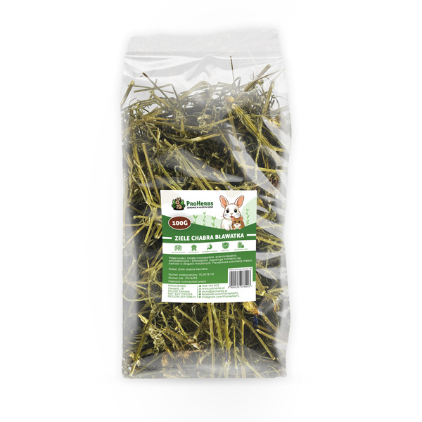 ProHerbs Ziele chabra 100g - oczyszczenie, trawienie i naturalna odporność!