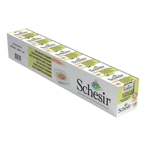 Schesir Karma mokra dla psa kurczak z ziemniakami i rozmarynem 85 g