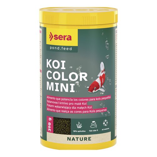 Sera Koi Color Mini 1.000 ml granulat - pokarm postawowy dla Koi