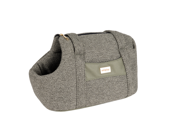amiplay Torba transportowa Milano L 42x26x30cm Oliwkowy