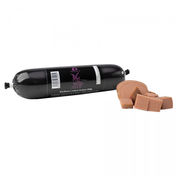 MIRALS Ziege - kiełbasa z mięsa koziny (200g)