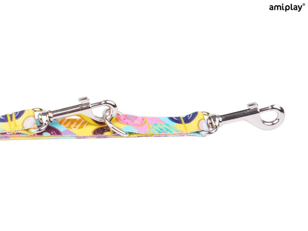 amiplay Smycz dla Psa 7w1 BeHappy S 100-200cm Donut