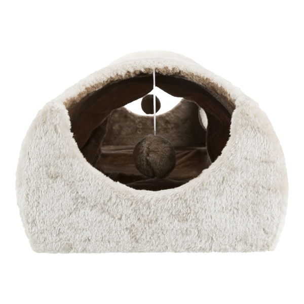 Trixie Tunel-drapak 110×30×38 jasnoszary/brązowy