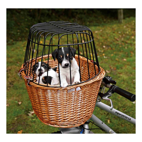 Trixie KOSZ WIKLINOWY na rower KIEROWNICĘ do 8kg