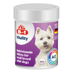 8in1 Vitality Multiwitaminy dla psów małych ras - 70tb