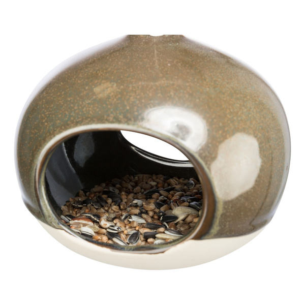 Trixie Miska na karmę dla ptaków ceramiczna 12x14x12cm zawieszana