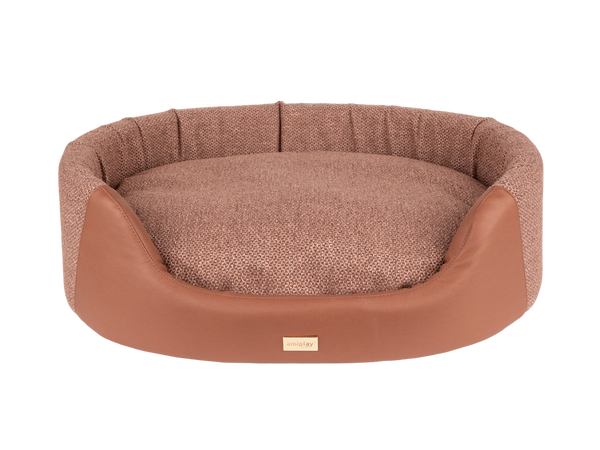 amiplay Legowisko Elipsa ZipClean Milano M 64x55x19cm Miedziany