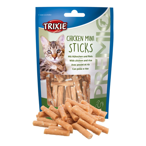 Trixie PREMIO MINI STICKS, KURCZAK / RYŻ 50g