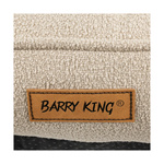 Barry King Legowisko dla psa, owalne, beżowe, 66*48*10cm, z zamkiem