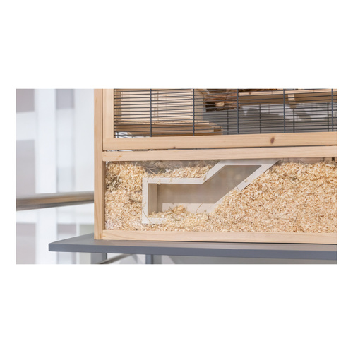 Trixie Tunel do obserwacji dla gryzoni drewno 36 x 17 cm