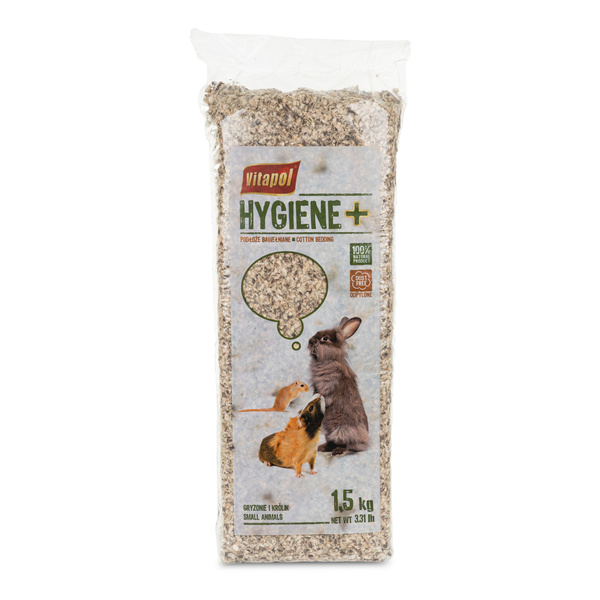 Ściółka bawełniana, podłoże dla gryzoni i królika 1, 5 kg