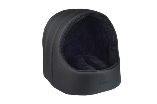 amiplay Buda owalna Aspen L 44x44x46cm Czarny